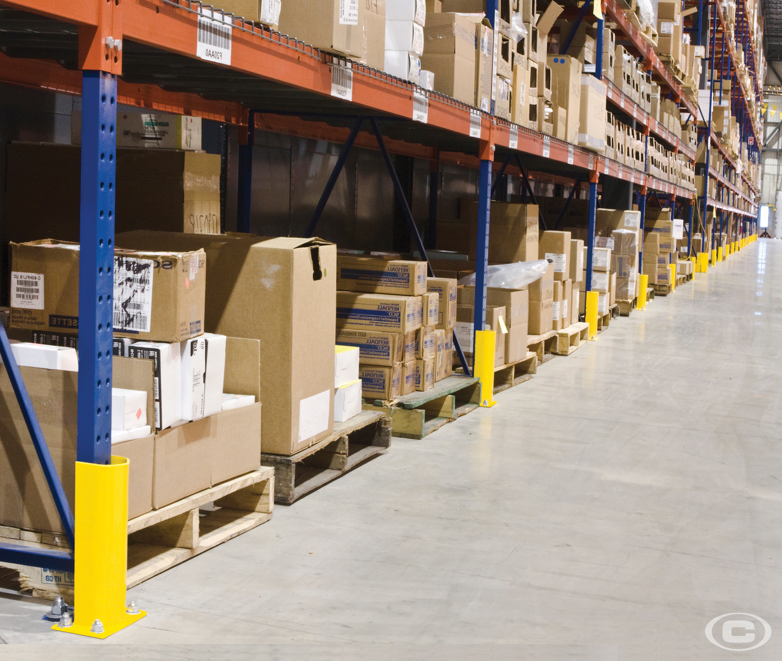 Pallet Rack Safety Guards - Warehouse Optimizers, Inc. WOI