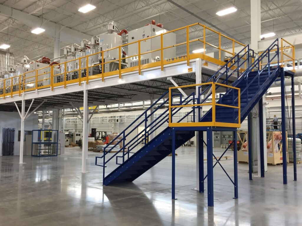 Mezzanine for Warehouse Equipment - Warehouse Optimizers, Inc.