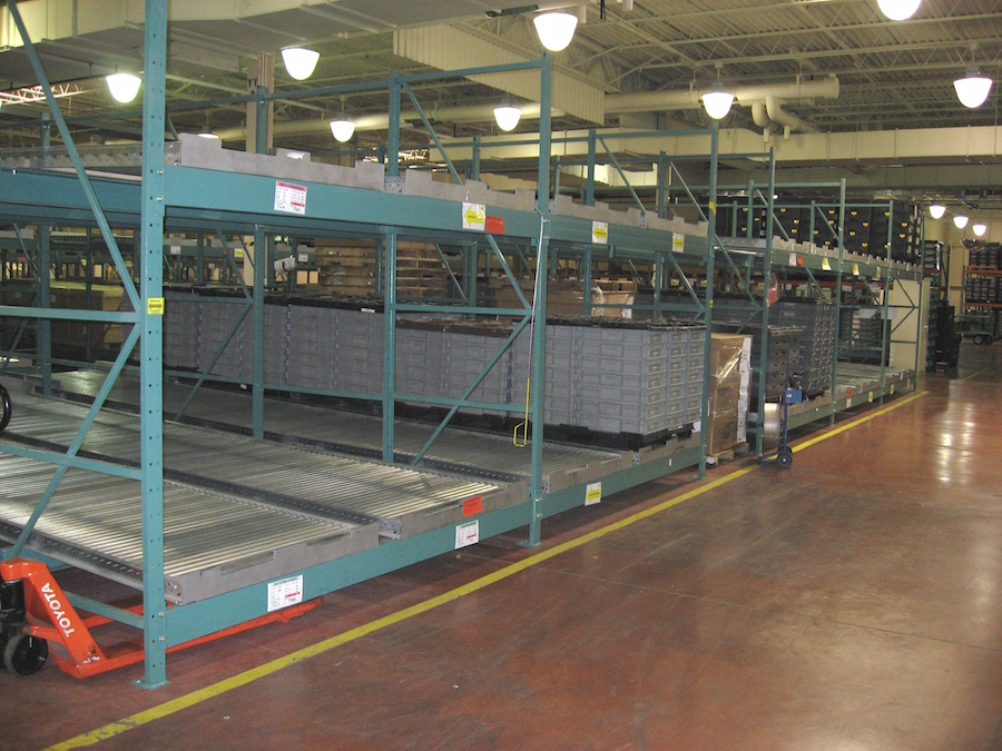 Pallet Flow Rack - Warehouse Optimizers Inc