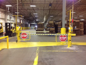 Arm Crossing Safety Gate -Storage Solutions Inc.