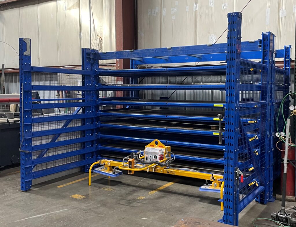 Roll Out Shelf Rack for Sheet Steel