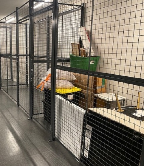 Wire Cage Storage Locker - Warehouse Optimizers, Inc.