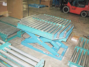 Lift Table Conveyor Workstation - Storage Solutions Inc