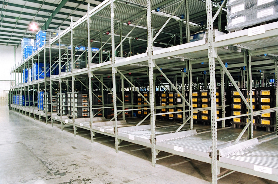 Full Roller Pallet Flow - WOI