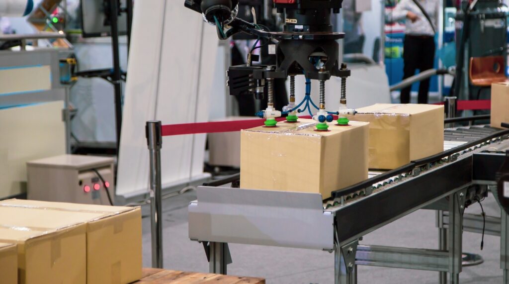 Industrial Robot Loading Carton