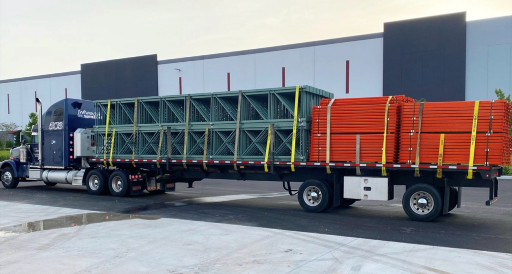 Used Pallet Rack Ready for Delivery - Storage Solutions Inc. 