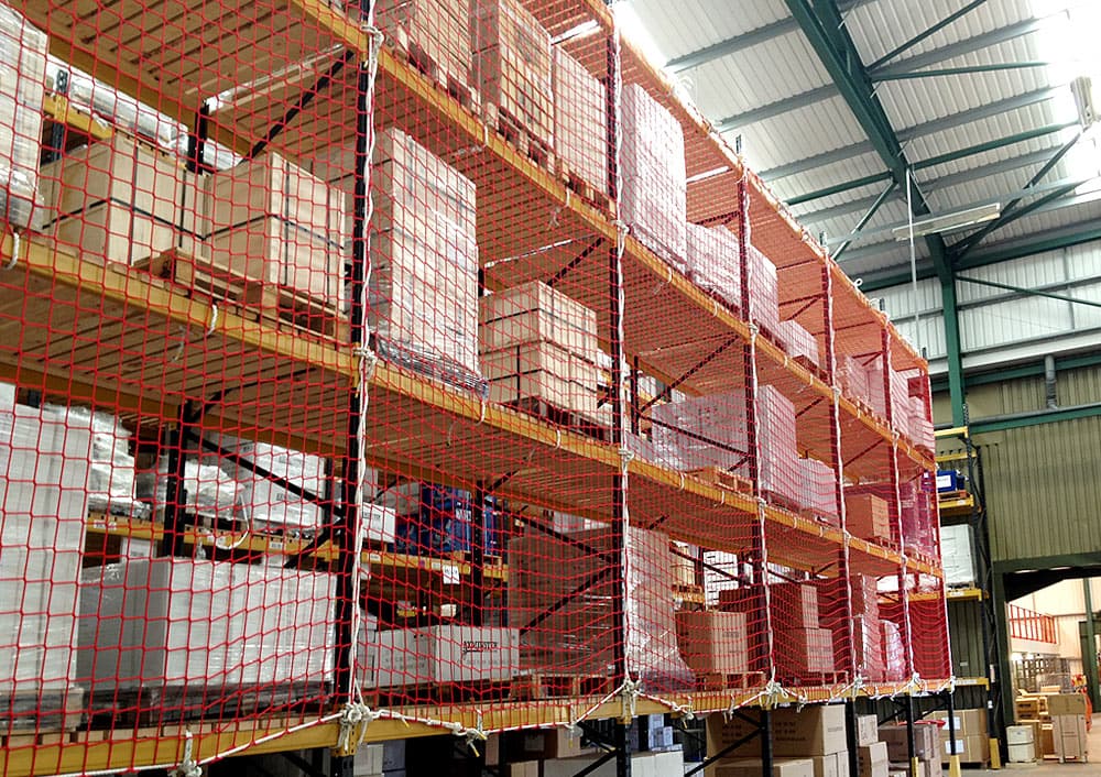 Pallet Rack Safety Netting - Warehouse Optimizers Inc