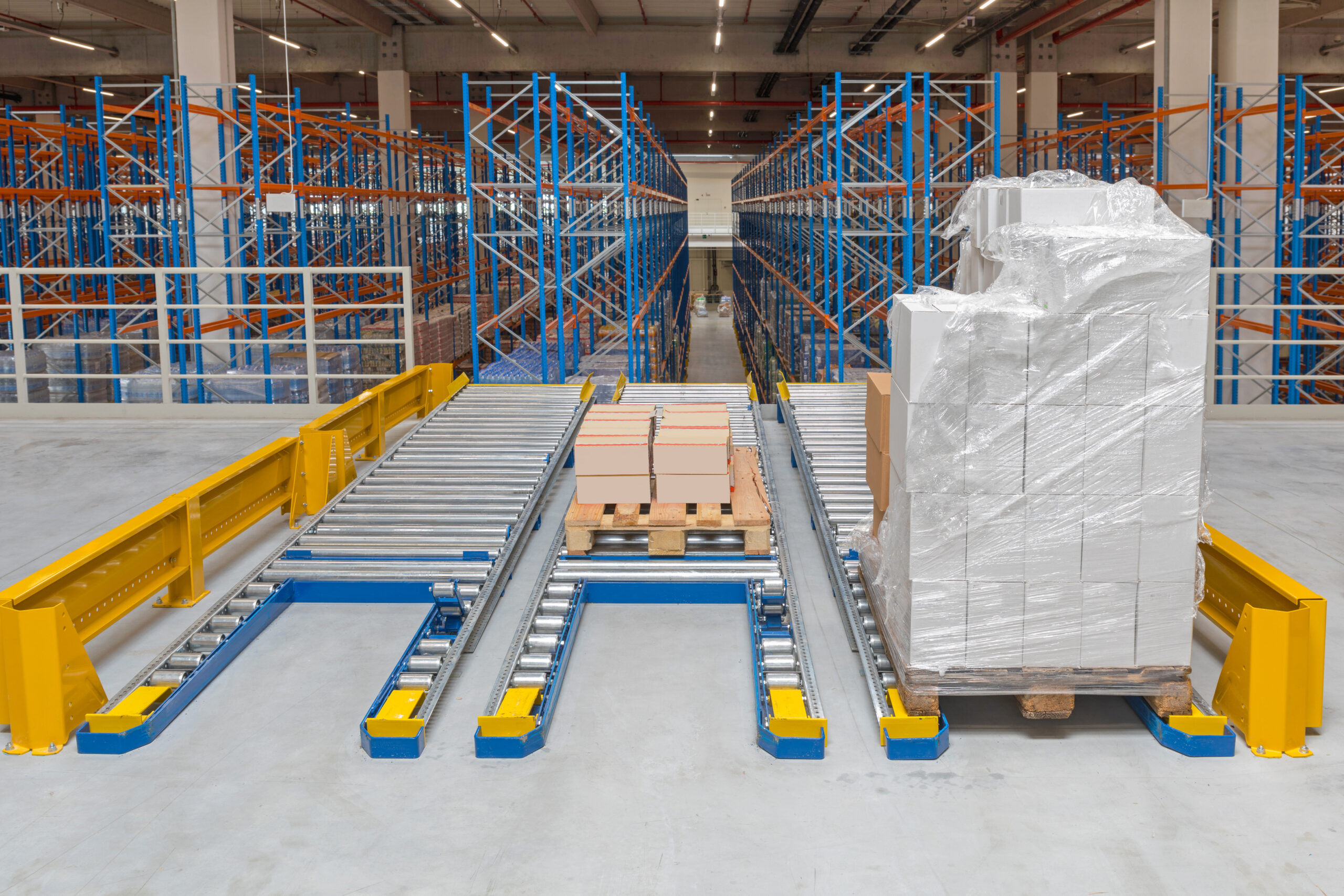 Pallet Gravity Flow | Warehouse Optimizers
