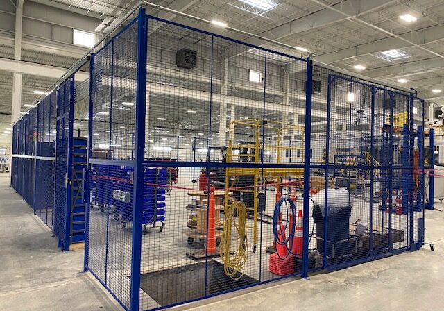 Wire Security Cage | Warehouse Optimizers